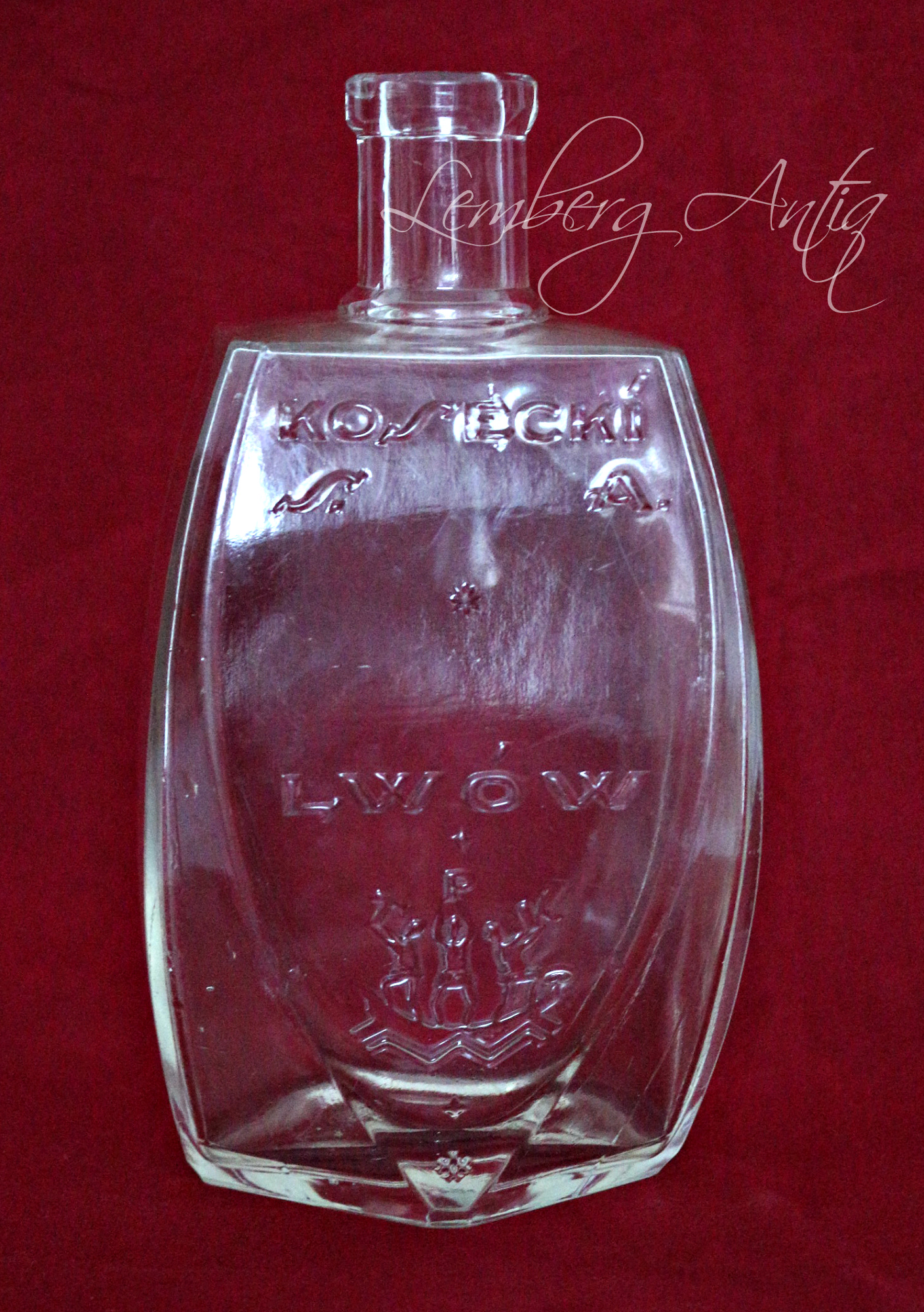 Старинная Львовская бутылка