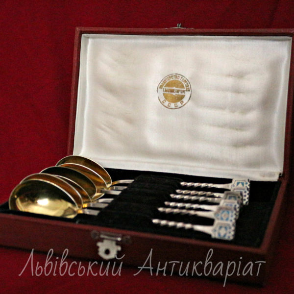 Серебро,эмаль