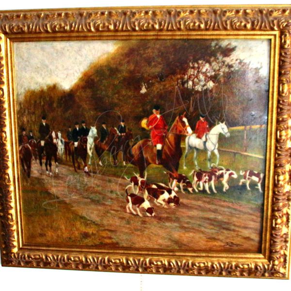 Художник Ян Бергер "Полювання"