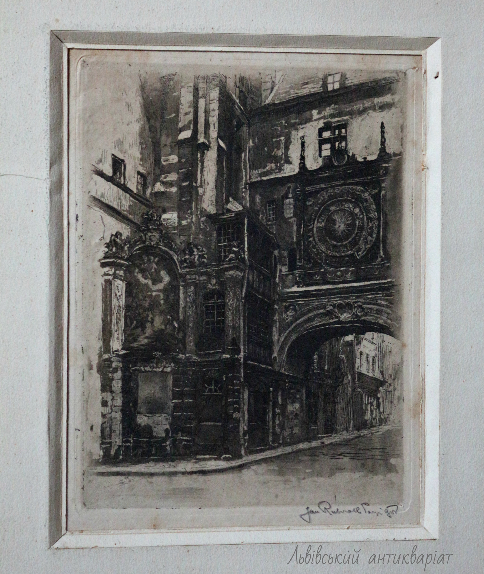 WIDOK ZABYTKOWEGO MIASTA